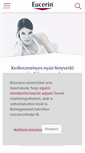 Mobile Screenshot of eucerin.hu