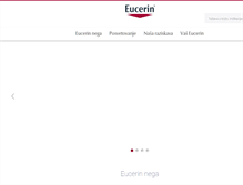 Tablet Screenshot of eucerin.si